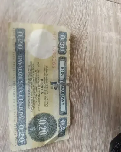 Bon towarowy Pekao — praca agnieszka, Raciążek