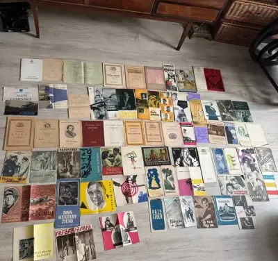 Broszury Polskie 68 szt. Kino/ Teatr lata 40-50 te Warszawa — praca Michał StarocieMania, Wleń