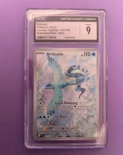 CGC 9 Articuno #161 Pokemon Journey Together Pokemon TCG — praca Tomasz, Łukta