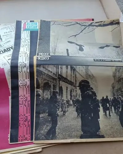 Czasopisma 1981 rok Przekrój — praca Michał, Toruń