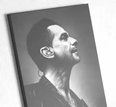 Depeche Mode Dave Gahan obraz na blasze... Grawer — praca Mariusz, Sandomierz