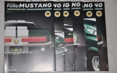 Ford Mustang Shelbi GT500 1:6 nr 1-62 DeAgostini — praca Seba, Łyszkowice