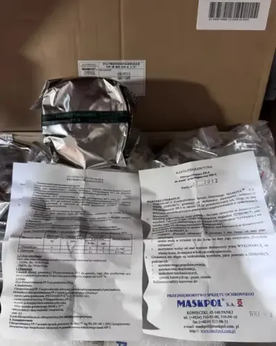 HURT Filtry FP-5 MASKPOL RD40 NATO | Duża Ilość — praca rellex, Inowrocław