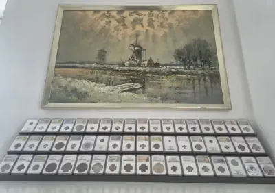 Kolekcja monet - Historia świata zapisana w monetach (grading) — praca Dawid Pawelec, Warszawa