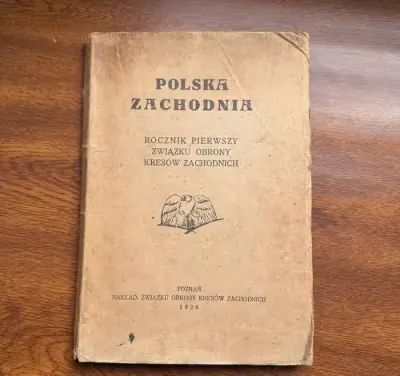 Książka Polska Zachodnia Związek Obrony KRESÓW 1926 KRESY — praca Michał StarocieMania, Wleń
