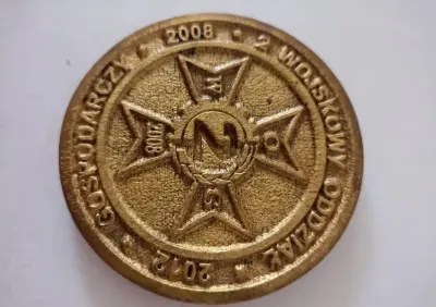 Medal Pamiątkowy 2. WOG Wrocław Unikat Kolekcjonerski — praca Alunia, Wrocław