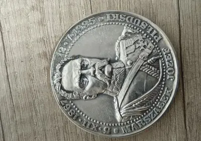Medal TWO Marszałek Józef Piłsudski — praca Piotr, Wysoka