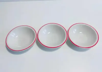 Miseczki Vintage porcelanowe Lubiana/ Miseczki Lubiana Vintage, PRL — praca Sklepik, Łódź