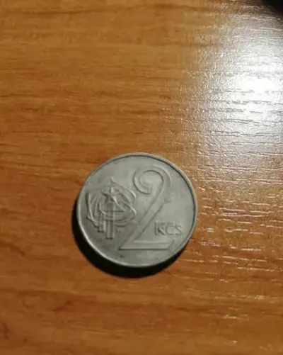 Moneta 2 korony 1972r. Czechosłowacja — praca Ja, Karpacz