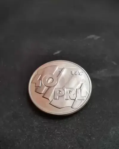 Moneta 40lat PRL 1984r — praca Eryk, Toruń