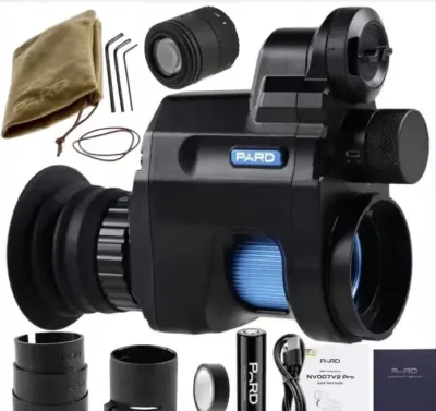 Nasadka noktowizyjna na okular PARD NV-007V2 Pro + iluminator 850 nm / 940 nm w zestawie — praca DS Tactical Poland, Końskie
