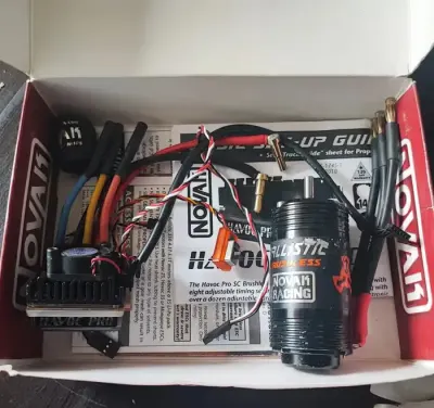 Novak Havoc pro+ Ballistic 550 SCT 5000kv  regulator esc brushless combo — praca Mariusz, Warszawa