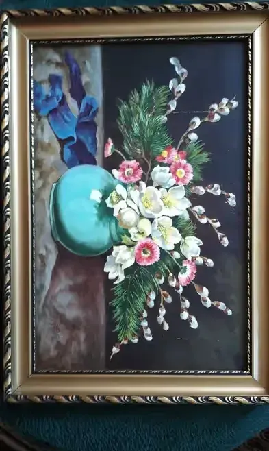 Obraz olejny na płótnie. Sygnowany H.Fischer 1936 — praca Aleksander Nowakowski, Orzesze