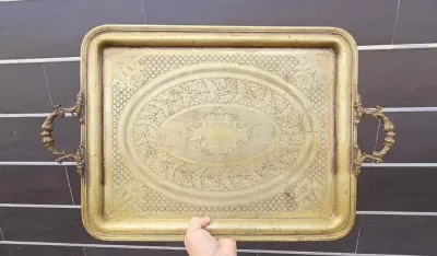Ogromna Patera, M. Jarra, 64,5cm, nie Norblin, Fraget, Henneberg — praca Maciej Majcher, Wrocław
