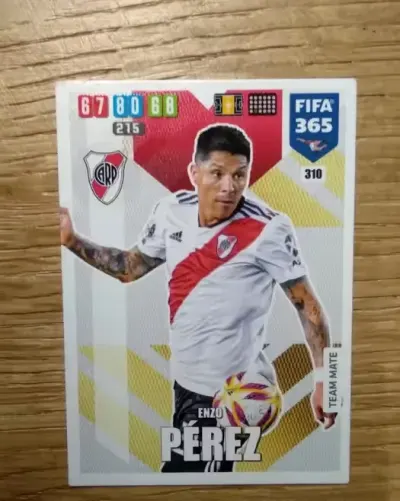Panini Karta FIFA 365, 2020 Enzo Perez nr 310 CA River Plate — praca Dorota, Wrocław