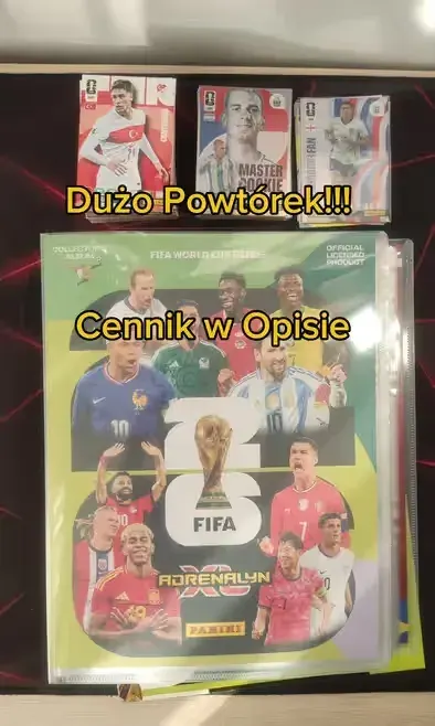 Panini World Cup 2026 Powtorki — praca kacperwp, Łazy