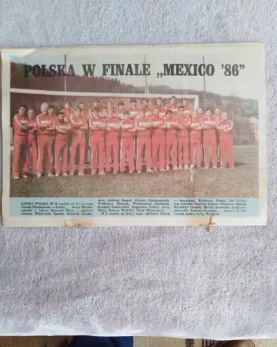 Plakaty Polska Futbol — praca Konrad, Sieradz