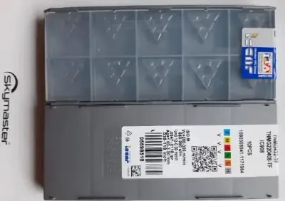Płytki tokarskie wieloostrzowe TNMG 220408 IC908 ISCAR — praca Piotrek, Lublin