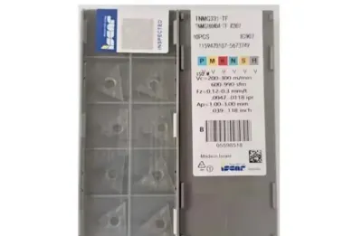 Płytki wieloostrzowe tokarskie TNMG 160404 IC907 ISCAR — praca Piotrek, Lublin