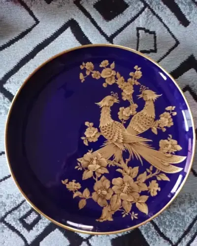 Porcelanowy stary talerz ozdobny Kaiser Germany — praca papas42, Turek