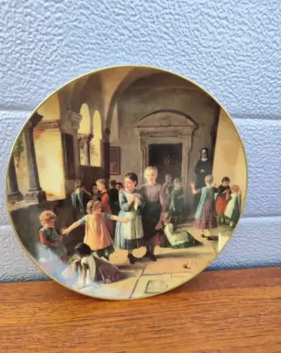 Porcelanowy talerz dekoracyjny Hutschenreuther - vintage - design - U — praca skarbywyszukane, Łask
