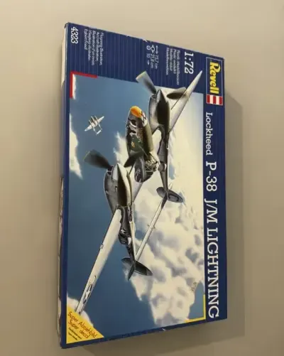 Revell Lockhead P-38 J/M Lightning model samolotu — praca Jakub, Lwówek Śląski