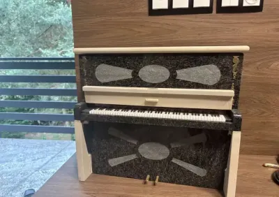Rzeźba „Kontrapunkt Pianissimo” — praca MatteoC, Pszczyna