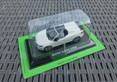 Skoda Slavia Spider 1:43 - Kaleidoskop slavnych vozu #128 — praca Piotr, Lubanie