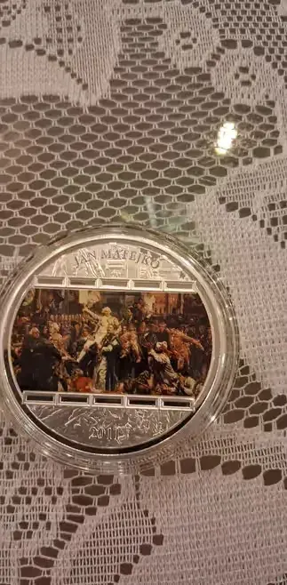 Srebrny Medal Jan Matejko - Konstytucja 3 maja — praca Leszek, Radlin