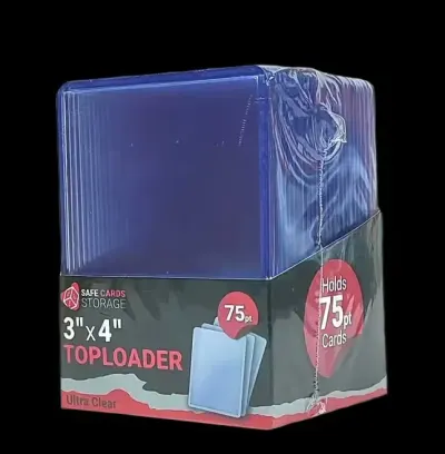 Toploader 75PT 3"x4" Ultra Clear 25szt. SCS — praca Lukillo, Łódź