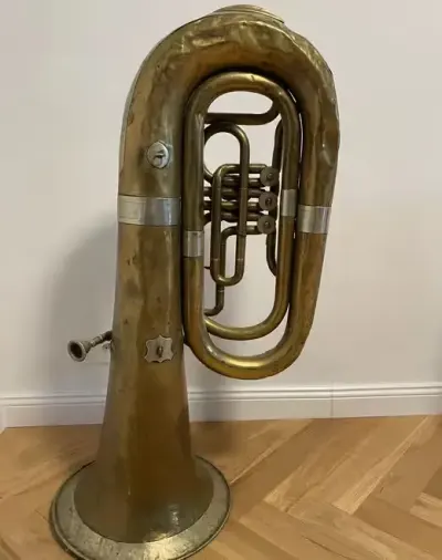 Tuba przedwojenna Oskar Ullmann — praca Marcin, Tarnowskie Góry