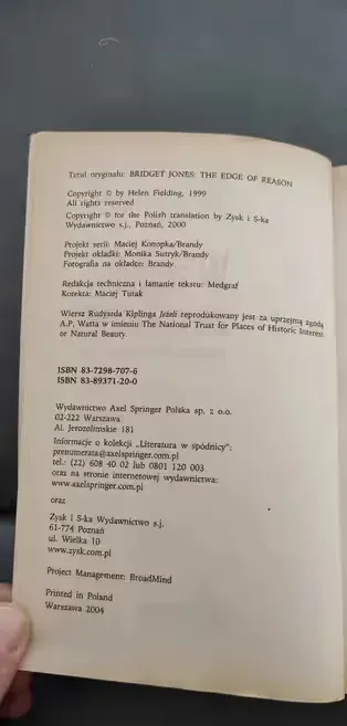 W pogoni za rozumem. Helena Fielding — praca Piotr, Solec Kujawski