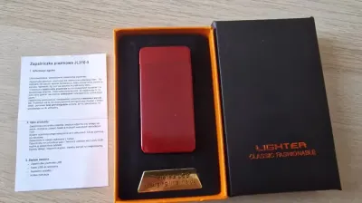 Zapalniczka Plazmowa USB Elektryczna Dotykowa LED — praca Jacek, Wrocław