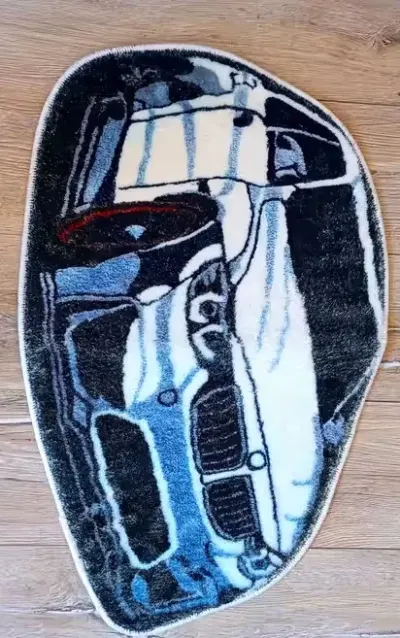 Dywanik pod łóżko, biurko BMW — praca wojtek, Lubin