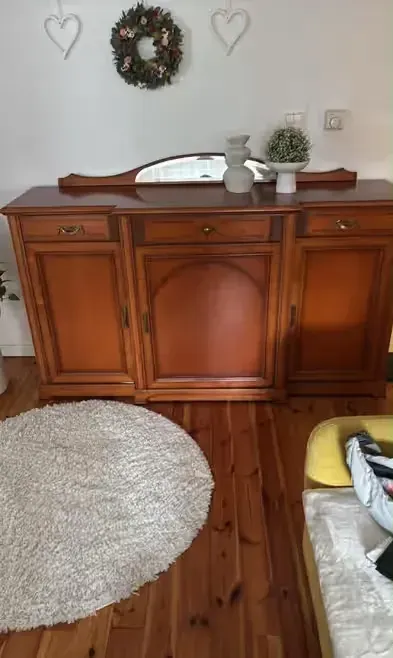 Komplet mebli regał i witryna Taranko — praca Justyna, Słupsk