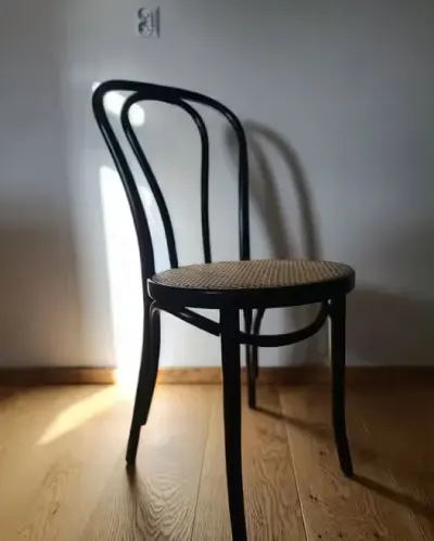 Krzesła gięte rattan styl thonet A-18 Fameg  vintage — praca Kasia, Racibórz