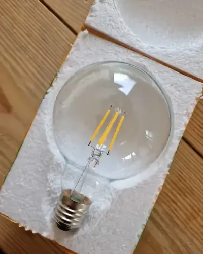 Żarówka retro edison loft nastrojowa E27 2W/4W 220 led duża — praca Weronika, Bydgoszcz
