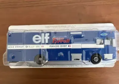 1/43 Leyland Worldmaster Elf Tyrell 1970 #11 Centauria — praca Malgorzata, Gdańsk