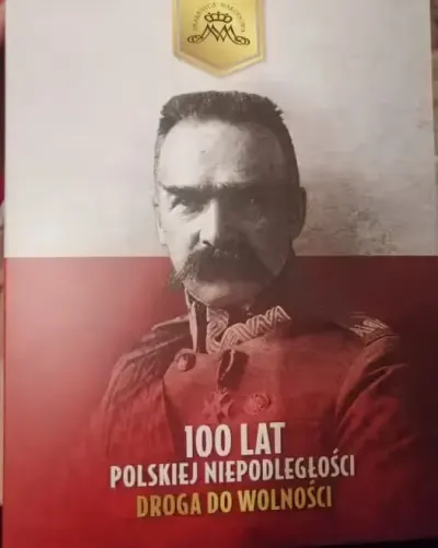 100 lat Polskiej Niepodległości numizmat Józef Piłsudski Skarbnica — praca Hania, Poznań