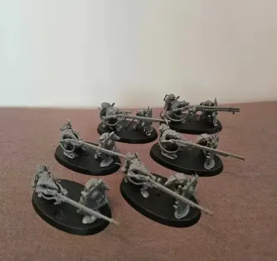 6 x Skaven Jezzails Warhammer Age of Sigmar — praca Kamil, Wrocław