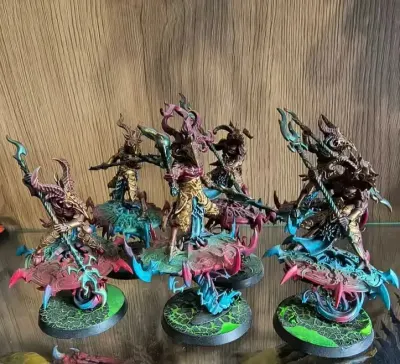6x Tzeentch Tzaangor Enlightened Warhammer Age of Sigmar — praca Kamil, Wrocław