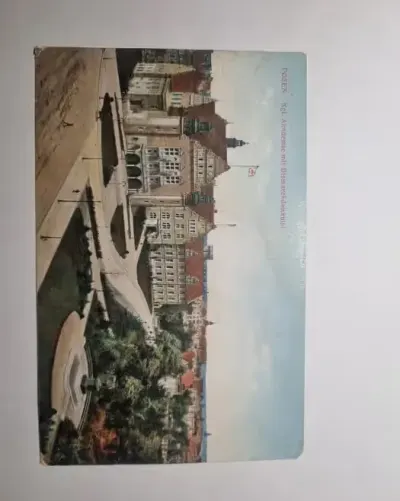 Ansichtskarte / Postkarte Poznań Posen, Kgl. Akademie pocztówka — praca Dominikk, Poznań