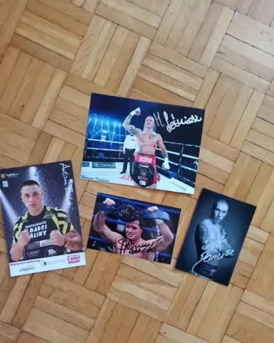 Autentyczne Zdjęcia Fotografia Boks Autograf Bokserskie Prawdziwe HIT — praca Dawid -, Poznań
