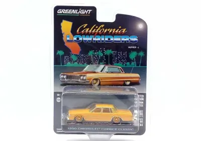 Chevrolet Caprice Classic 1990 California Lowriders series - skala 1:64 - GreenLight — praca MiniAutka, Wrocław