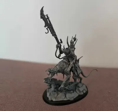 Clawlord on Gnaw-Beast Skaven Warhammer Age of Sigmar — praca Kamil, Wrocław