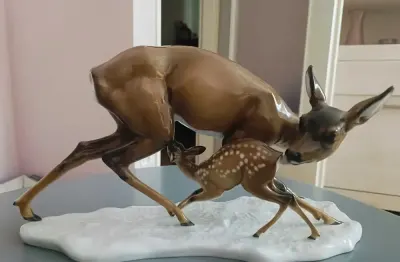 Figurka porcelanowa — praca Anna, Szczecin