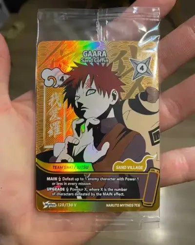 Gaara (120/130 V) - Naruto Mythos TCG - Promo Card — praca Kamil, Warszawa