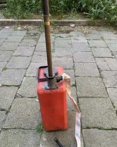 Hydronetka  strażacka prl 1976 r — praca Korneljo, Wrocław