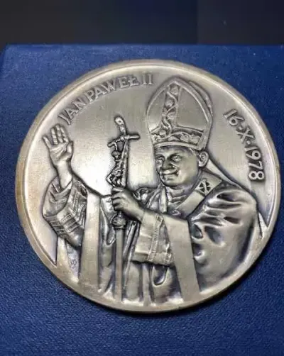 Jan Paweł II  Gaude Mater Polonia — praca Maciej, Warszawa