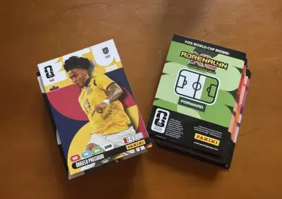 Karty PANINI FIFA Word Cup 2026 ADRENALYN XL - 99 szt. — praca Julita, Poznań